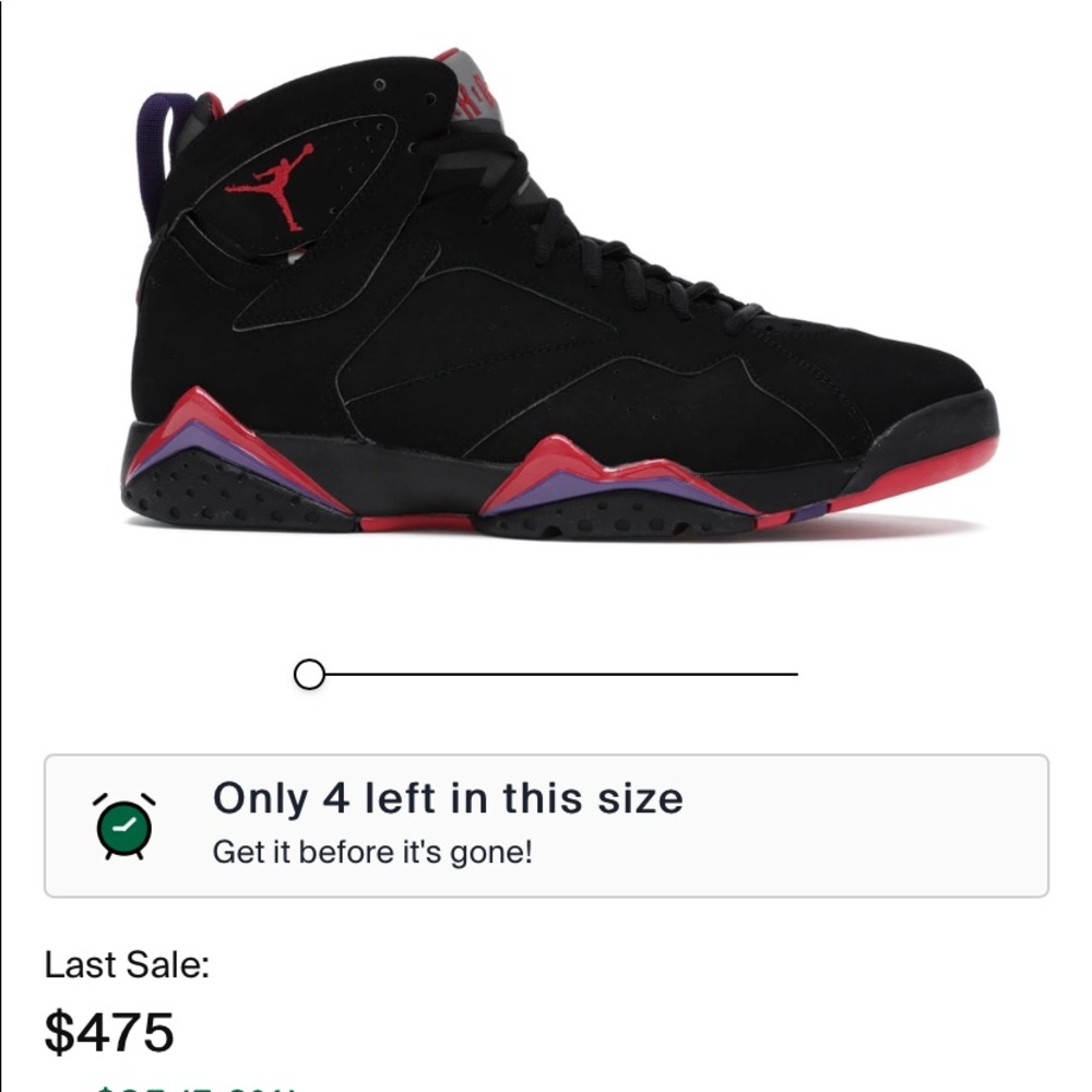 Jordan Retro 7 Raptors - Picture 5 of 5